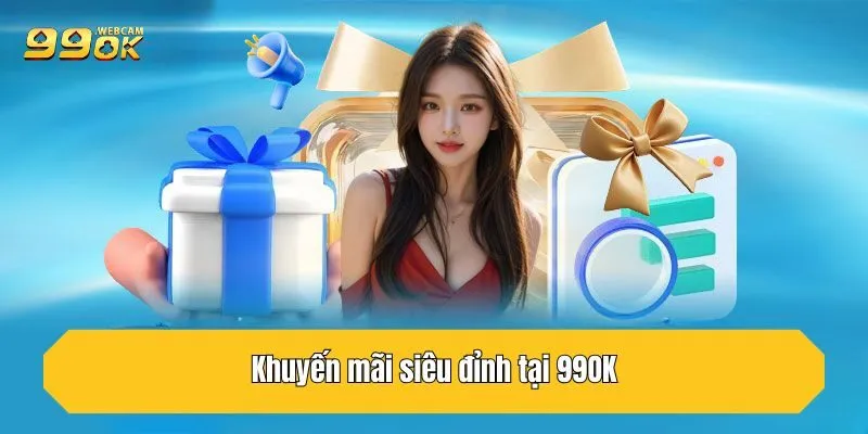 Hàng ngàn chương trình ưu đãi cực đỉnh tại 99OK